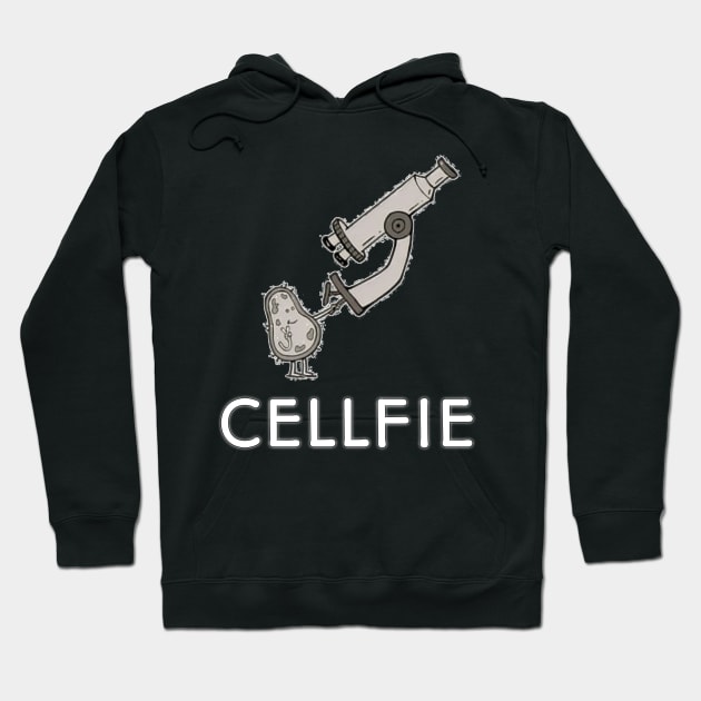 Funny cellfie Hoodie by itacc